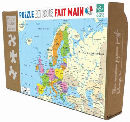 Puzzle Europe pour enfant